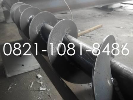 proses fabrikasi mini batching plant